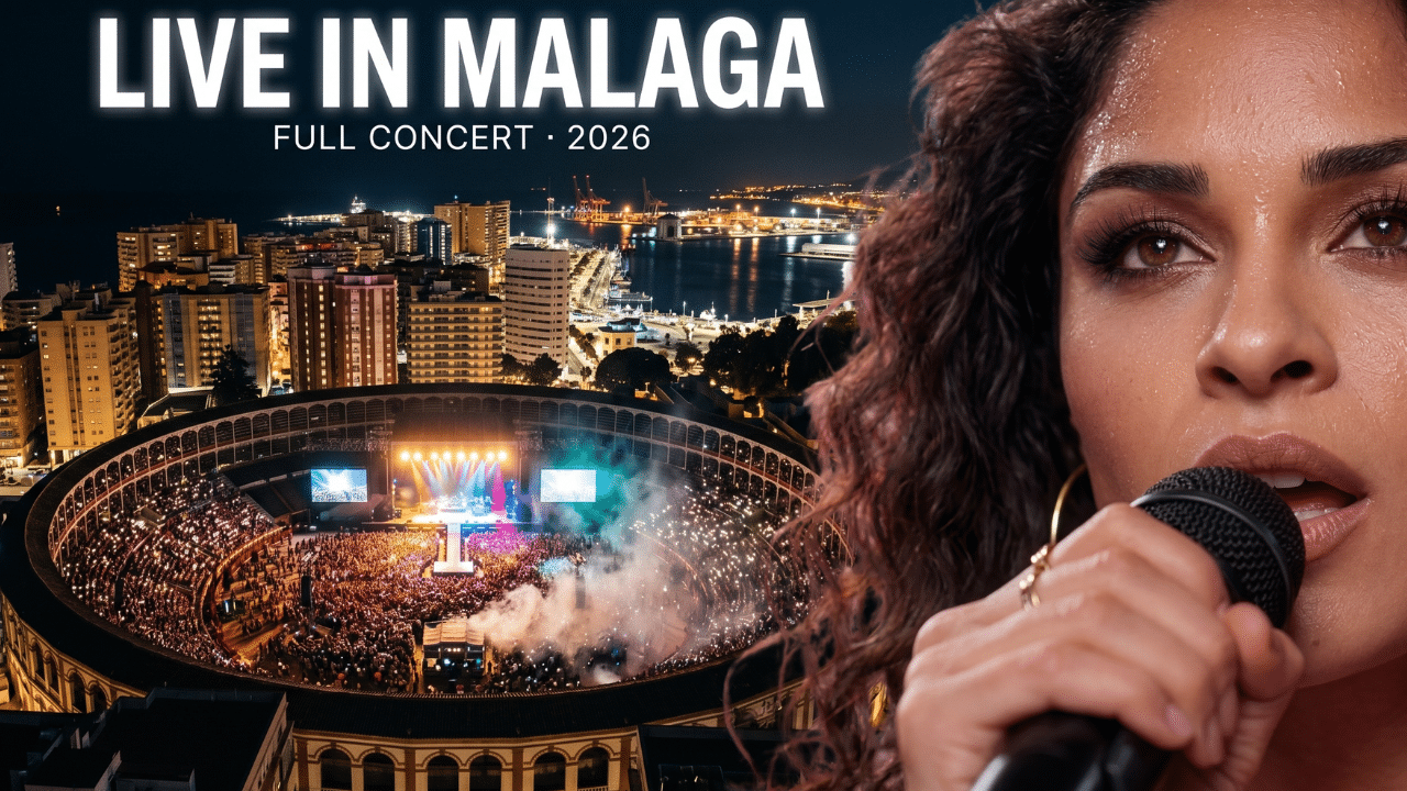 Kenia Stone Live in Málaga: trying to make a virtual artist feel real
